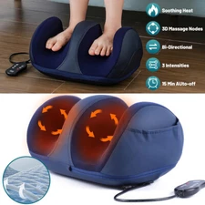 Electric Foot and Leg Massager Machine with Heat Deep Kneading for Circulation