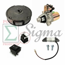 Interruptor de arranque eléctrico para generador de retroceso 5,5/6,5 HP 3000 3500 4000 vatios 196cc