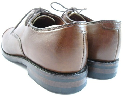 Allen Edmonds "FIFTH AVENUE" Men's Cap-Toe Oxfords 10 C Coffee DAINITE (389N) - Picture 6 of 12