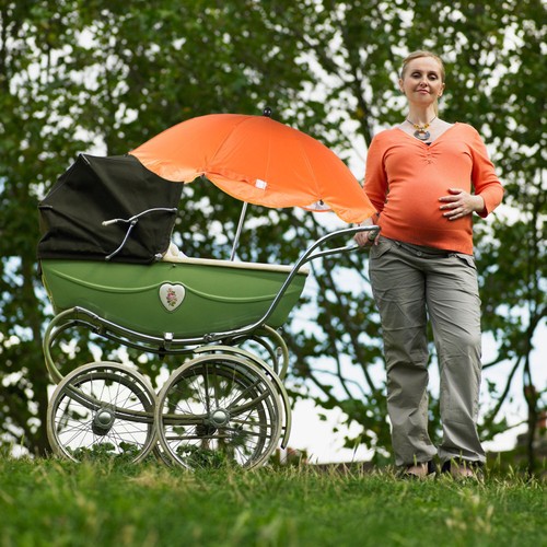 Parasol Child Baby Stroller Umbrella Attachment Sunshades Clip on - Picture 4 of 11