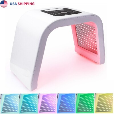 7Color PDT LED Light Facial Skin Rejuvenation Photon Therapy Lamp Beauty Machine