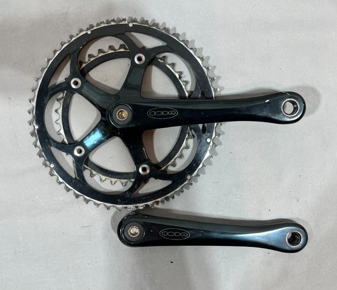 Cannondale CODA 175mm 53/39 Black Aluminum Road Bike Double