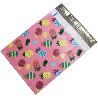 200 10x13 Pink Pineapple Designer Poly Mailers Envelopes Boutique Custom Bags
