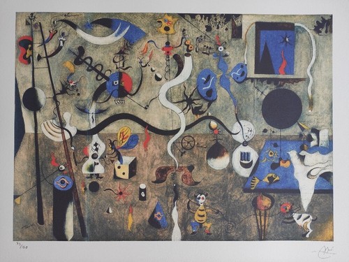 Firmato Joan Miró - Il Carnevale dell'Arlecchino - Certificato - Foto 1 di 6