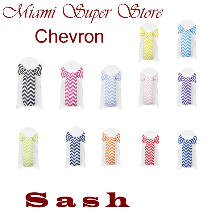 ZIG ZAG - CHEVRON Corredor de mesa, servilletas y faja para boda, banquete Foto 2 de 2