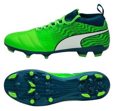 green puma cleats