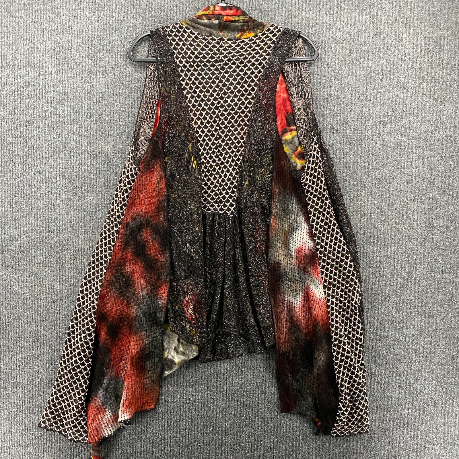 Soft Surroundings Cadigan Large Patchwork Open Fr… - image 3