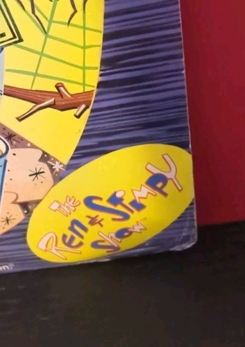 Vintage - 1994 Nickelodeon Magnetic Target Toss - Ren & Stimpy - 3 Throwing Disc - Picture 9 of 12