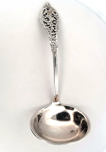 Reed & Barton “Florentine Lace” Gravy/Sauce Ladle (Sterling 1951)