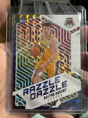 2024-25 Panini Mosaic Dalton Knecht RC Rookie Razzle Dazzle Case Hit SSP