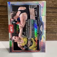 2025 Topps Chrome UFC Prism Refractor Norma Dumont