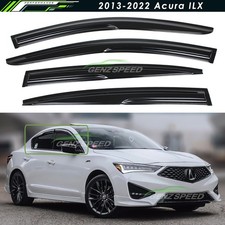 For 2013-2020 Acura Ilx Jdm Wavy Mugen Style Window Visors Rain Guards Vents For 2013-2020 Acura Ilx Jdm Wavy Mugen Style Window Visors Rain Guards Vents
