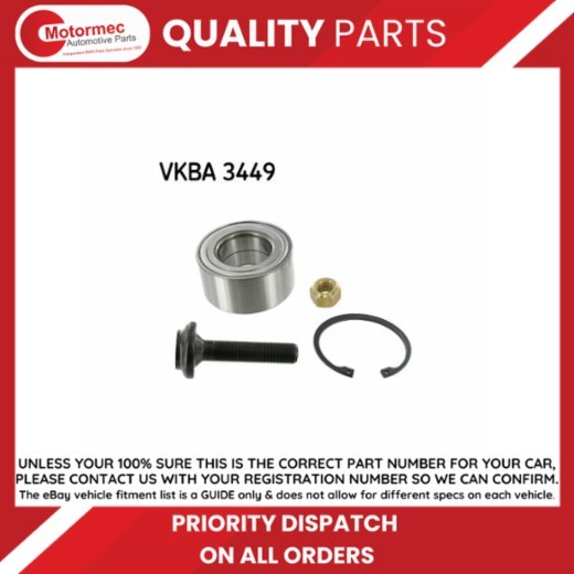 4x ✅Fits SKF VKBA 3449 Wheel bearing kit VKBA 3449 Wheel bearing kit ⭐UK Seller⭐ - Image 19