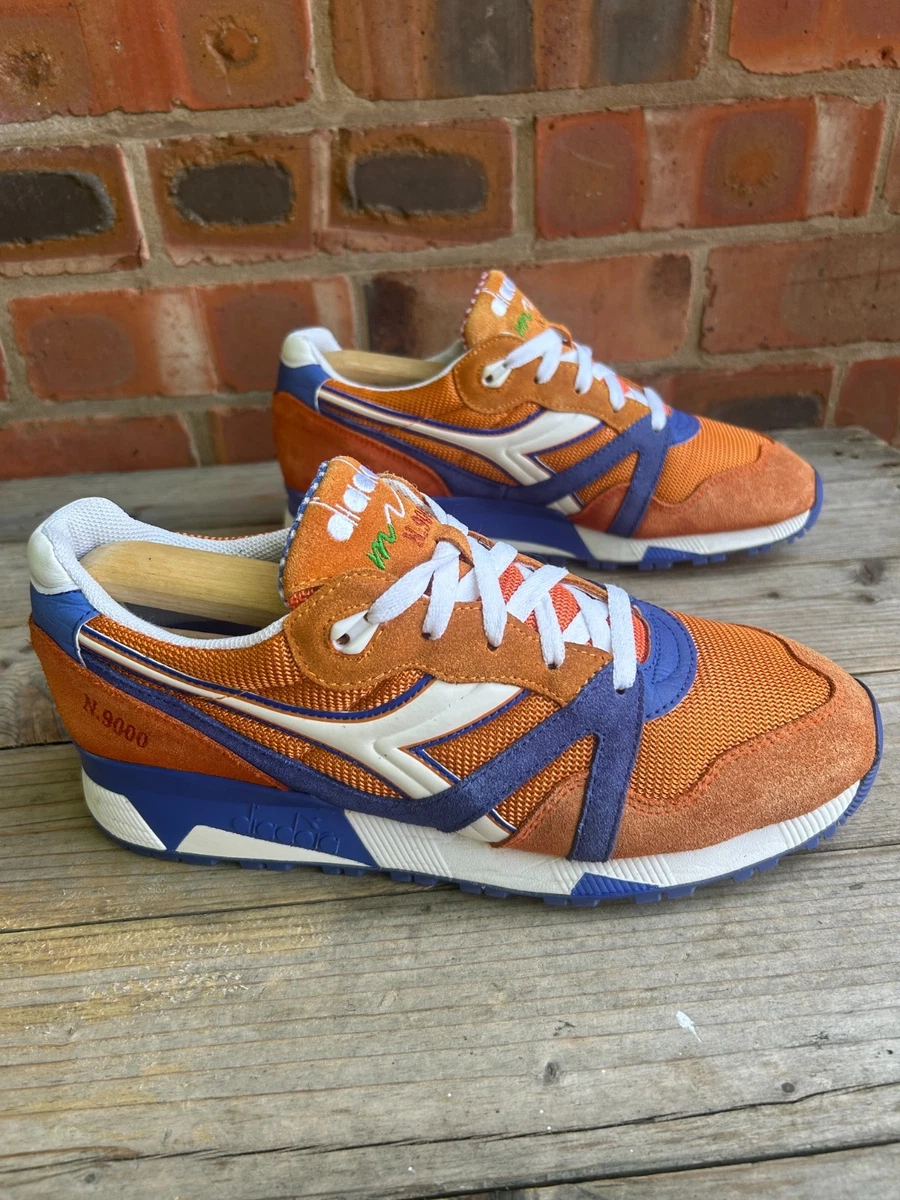 Diadora N9000 Ice Cream X Feature - Scarpe Da Ginnastica Da Uomo Traforate Con Lacci, Stile Casual, Colore Rosa, Taglia 44 D, Arancione, 44.5 EU - Foto 6