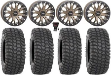 System 3 SB-4 Bronze (6+1) 14" Wheels 30" XCR350 Tires Textron Wildcat XX