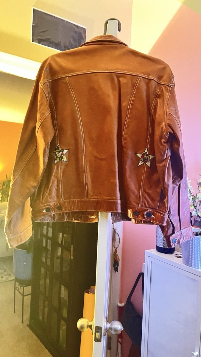 Vintage Avirex Limited Edition “Cow Boys Of The Sky” Leather
