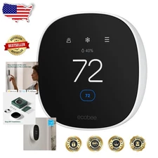 New Ecobee Smart Thermostat Essential Energy Star Wi-Fi Programmable Touchscreen