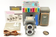 Yashica 44 TLR Camera 127 Film Yashikor 60mm F3.5 Lens Exc 5 in Box Japan 23