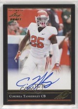 2017 Leaf Ultimate Draft 1992 Stars Gold 18/25 Cordrea Tankersley Auto 0a3