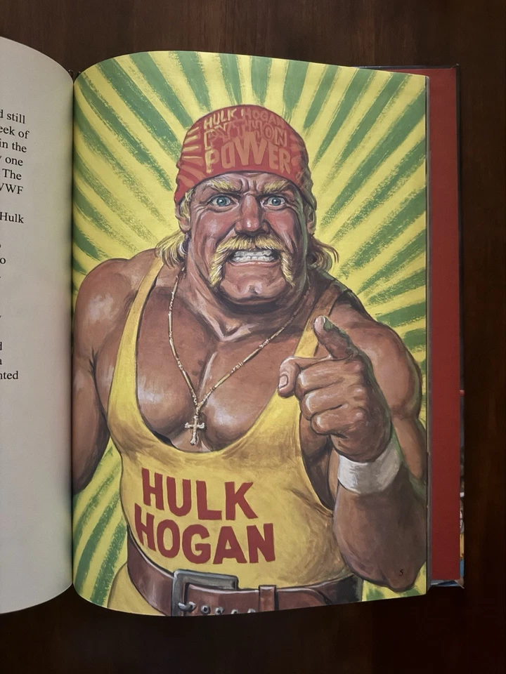 WWF Hulk Hogan Un verdadero campeón Una aventura con Hulk Hogan Libro de imágenes de tapa dura Foto 4 de 4