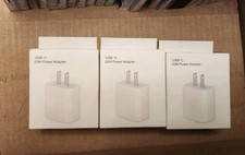 3 Pack USB C Fast Charger Cube 20W PD Adapter for Many Uses. Plug New