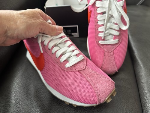 Nike Damen LD-1000 Wildleder HF3227 601 rosa und rot Turnschuhe Größe 7,5 - Bild 3 von 13