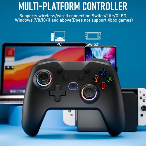 Update Switch Controller, Bluetooth Switch Pro Controller for Switch/Lite/OLED w - Picture 2 of 8