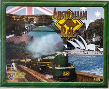 AUSTRALIAN RAILS BOARD GAME - MAYFAIR GAMES #4502 RAILROAD game 2005 - Complete