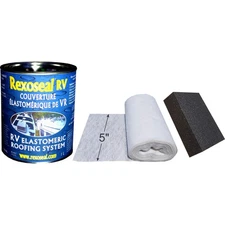 Rexoseal RV Roof Leak, Crack & Hole Repair Kit - Waterproofing and Protective...