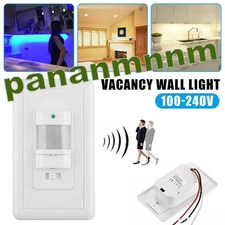 PIR Infrared Motion Sensor Light Switch Occupancy Sensor Switch Wall Switch
