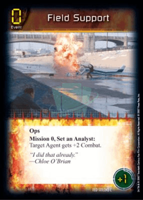 Field Support - First Edition - 24 TCG