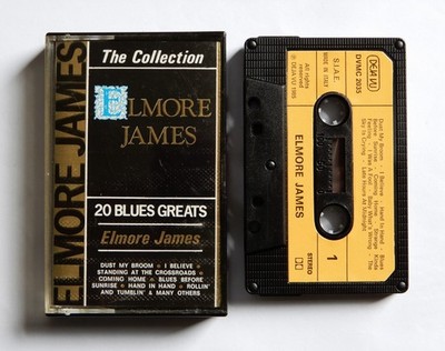 ELMORE JAMES - THE COLLECTION 20 BLUES GREATS - 1988 ITALY CASSETTE TAPE ALBUM
