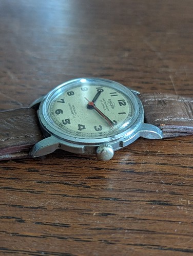 Enicar Mens 17 Jewels Military Style Watch, Great Condition, Keeping Time #N791 - Picture 7 of 10