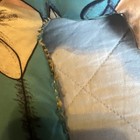 vintage fabric rag doll, likely  a character similar to Alice in Wonderland — photo 3