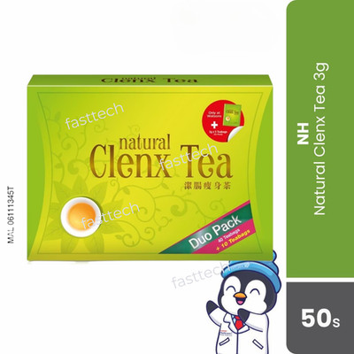 NH Detoxlim Natural Clenx Tea 3g x 50s Detox & Slimming Tea for Digestive Health