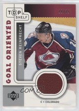 2002-03 Top Shelf Goal Oriented Jerseys 18/75 Steve Reinprecht Steven #GO-SR 2a8