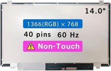 New LCD Screen for Asus VivoBook 14 F412D F412DA WXGA 40Pin Non-Touch Display
