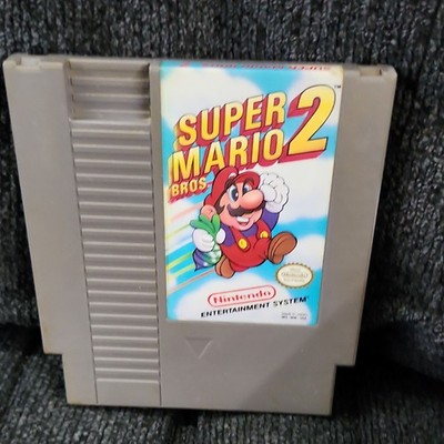 Nintendo Super Mario Bros. 2 (Nintendo NES) Original Game Cartridge