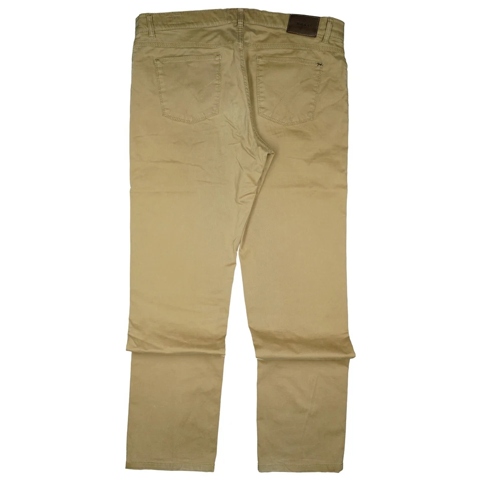 BRAX 54 L34 Jeans Hose beige Herren Stretch Cooper Straight regular F. Stoff W38 - Bild 4 von 4