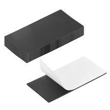 3.1"x2"x0.04" Magnetic Strip with Adhesive Backing 10 Pcs Self-Adhesive Magnet
