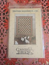 Country Threads Delectable Mountains III #183 Quilt Pattern Sewing Pattern