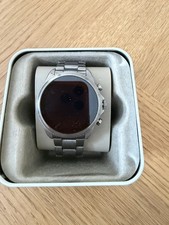 Fossil Gen5 Smart Watch In Dolphin Grey & Stainless Steel Bracelet with Box