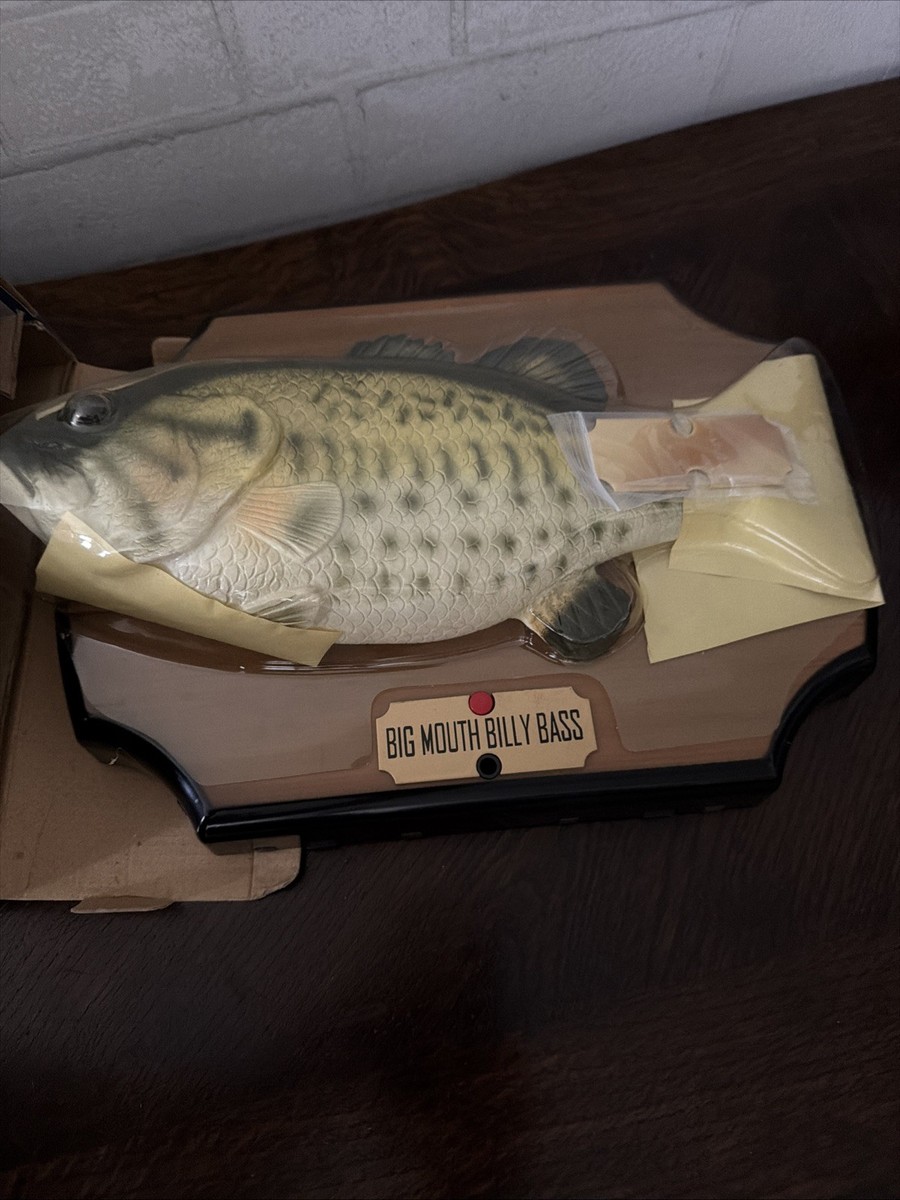 Gemmy 1998 Big Mouth Billy Bass Singing Sensation New In Box