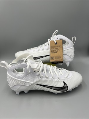 Nike Huarache 9 Elite Mid LAX Lacrosse Cleats. Men's Sz 10.5, Black, FD0088-101
