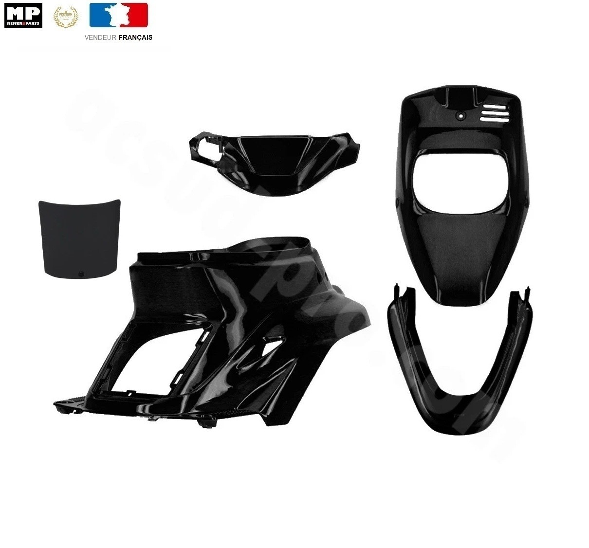 Carénage MBK Booster pour remplacer des coques cassées ou rayées de Yamaha BWS 50