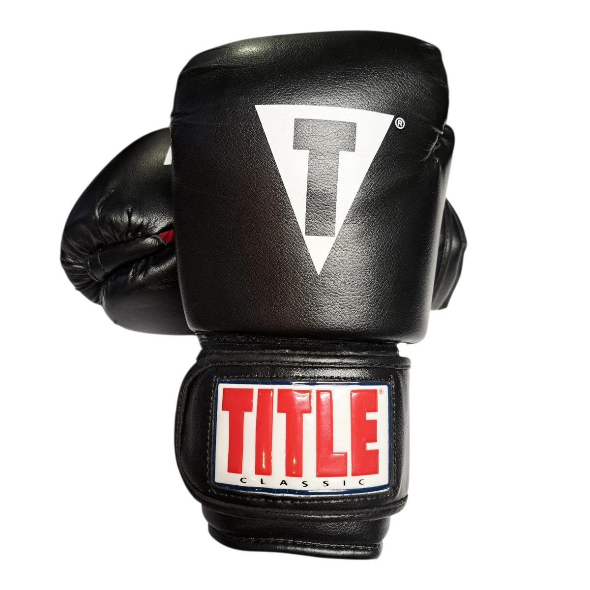タイトルボクシンググローブ12オンス TITLE Boxing Black 12 oz. Weight Boxing Gloves for sale | eBay