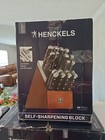 Henckels Definition 20 Piece Knife Set Self Sharpening Block