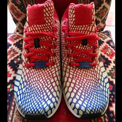 Adidas ZX Flux Xeno Torsion Reflective Trainers Size UK 10 UK