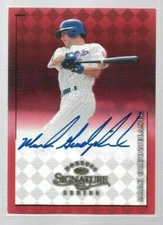 1998 Donruss Signature Series Mark Grudzielanek Autograph Card Expos