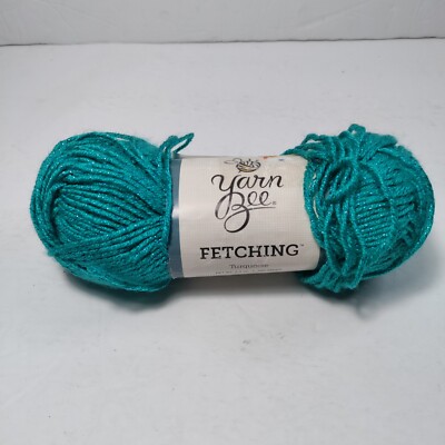 Yarn Bee Yarn Fetching Color 207 Turquoise 2 Oz Skein